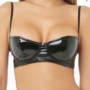 Victoria’s Secret X Kiki Riki Vinyl Demi Shelf Bra